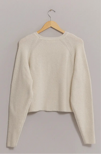 Emery Oversized Cropped Sweater