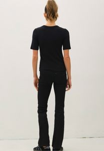 Elena Soft Crew Neck Basic Tee
