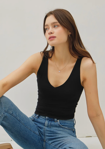 Felicia V-Neck Tank