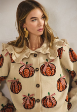 Load image into Gallery viewer, Gianna Pumpkin Cardigan