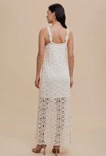 Load image into Gallery viewer, Angelina Crochet Maxi Dress