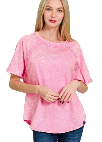 Nadia Mineral Wash Tee