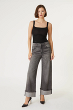 Load image into Gallery viewer, Tribecca Wide Leg Cuff Jean