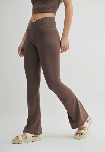 Julia Crossover Flare Pants