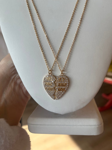 Best F-ing Friends Necklace Set