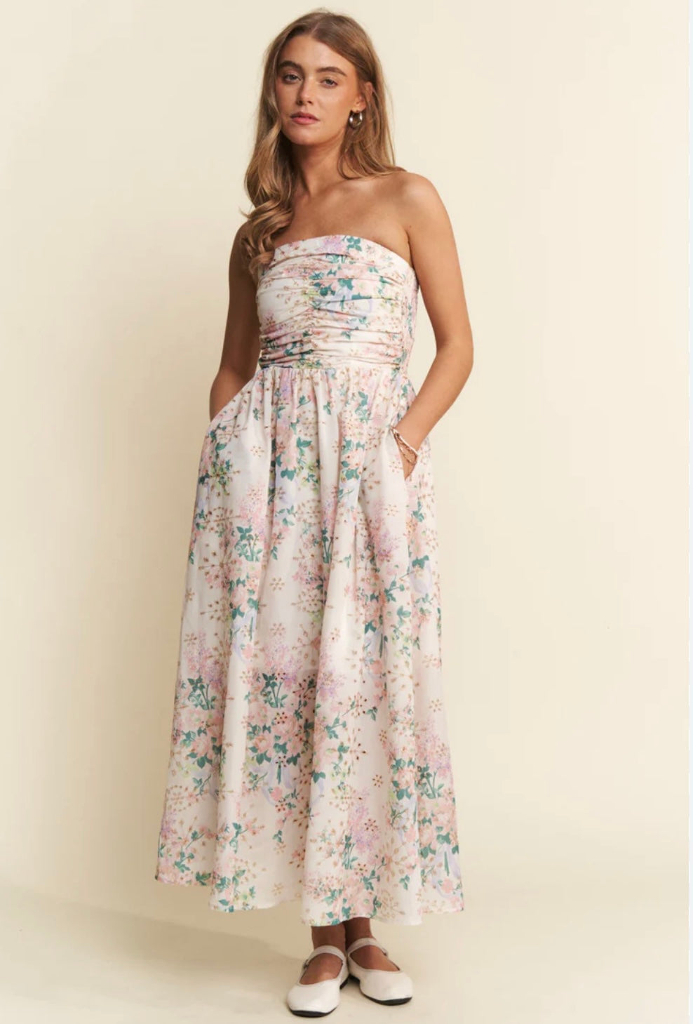 Georgia Strapless Dress