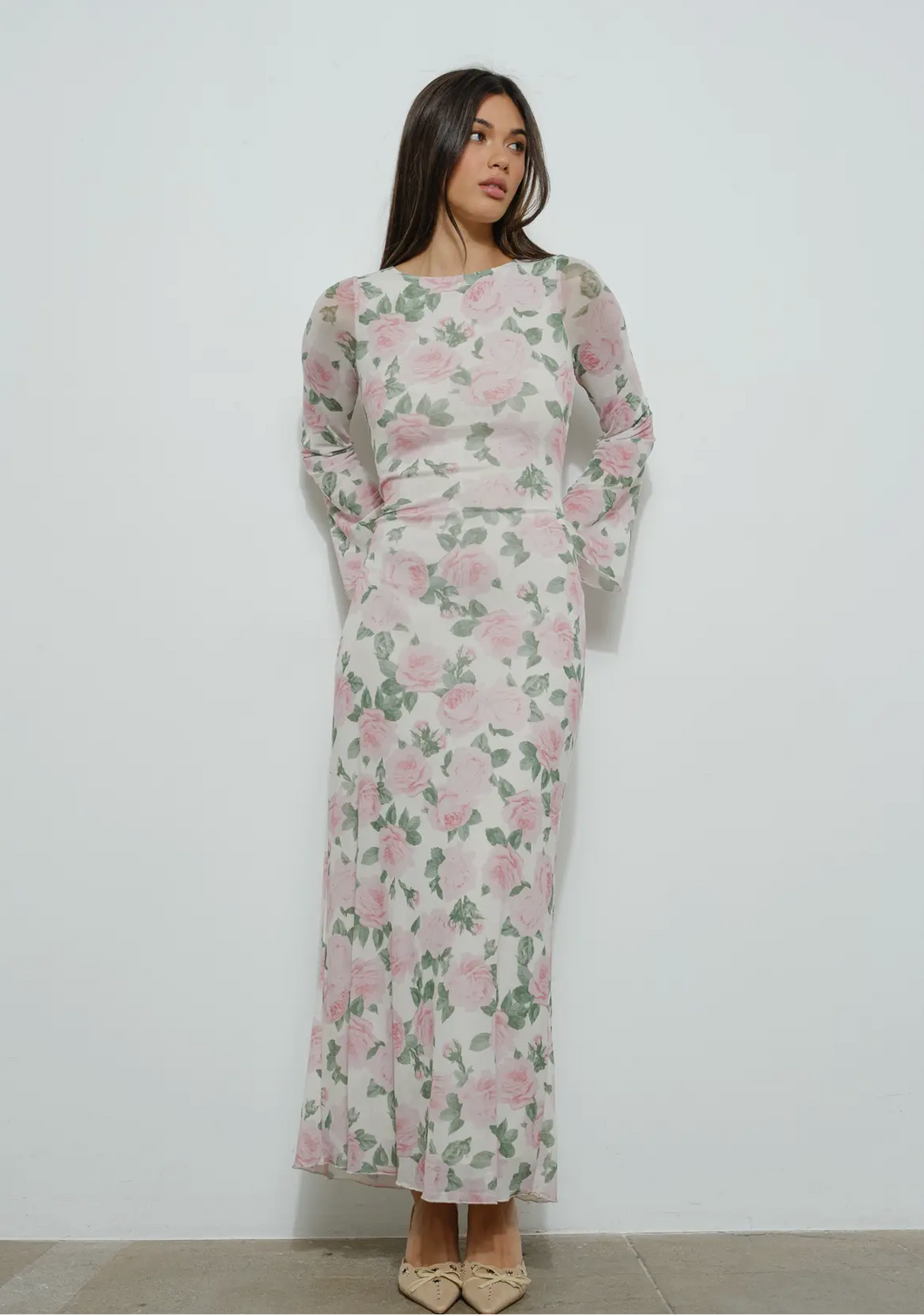 Peyton Floral Maxi Dress