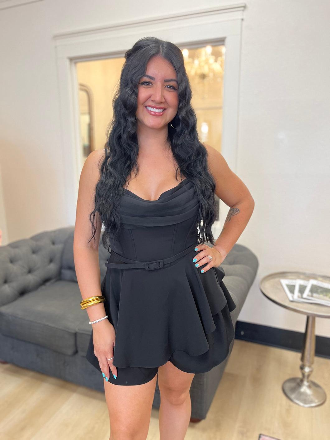 Marianne Belted Romper