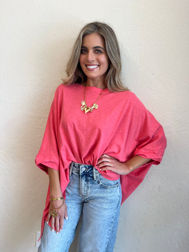 Chantel Loose Fit Dolman Sleeve Top