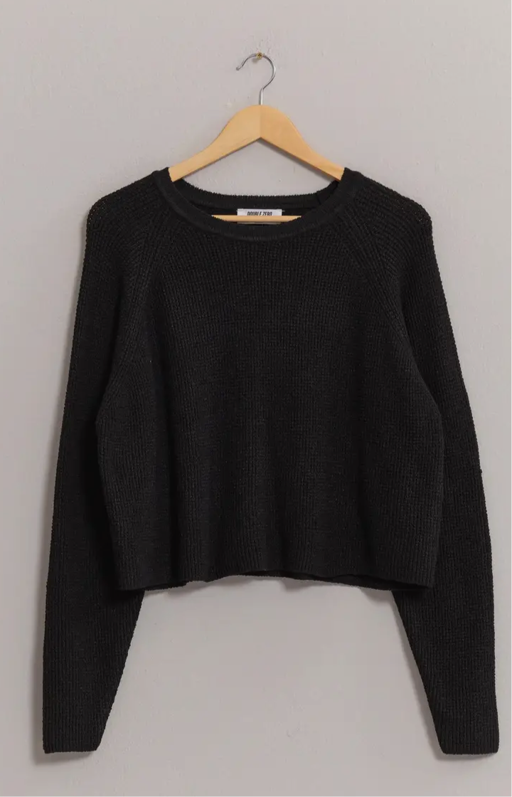 Emery Oversized Cropped Sweater