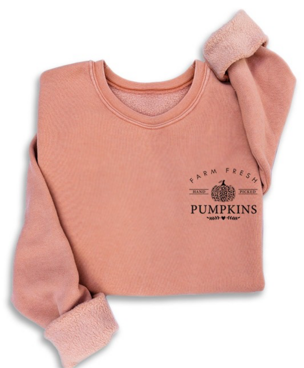 Farm Fresh Pumpkin Mineral Wash Pullover