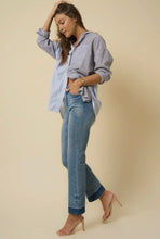 Load image into Gallery viewer, Hailey released Seam Straight Leg Denim