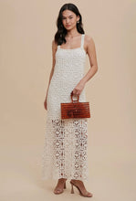 Load image into Gallery viewer, Angelina Crochet Maxi Dress