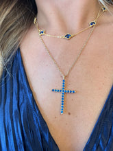 Load image into Gallery viewer, Vivienne Cross Necklace