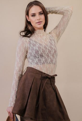 Malaina Lace Top