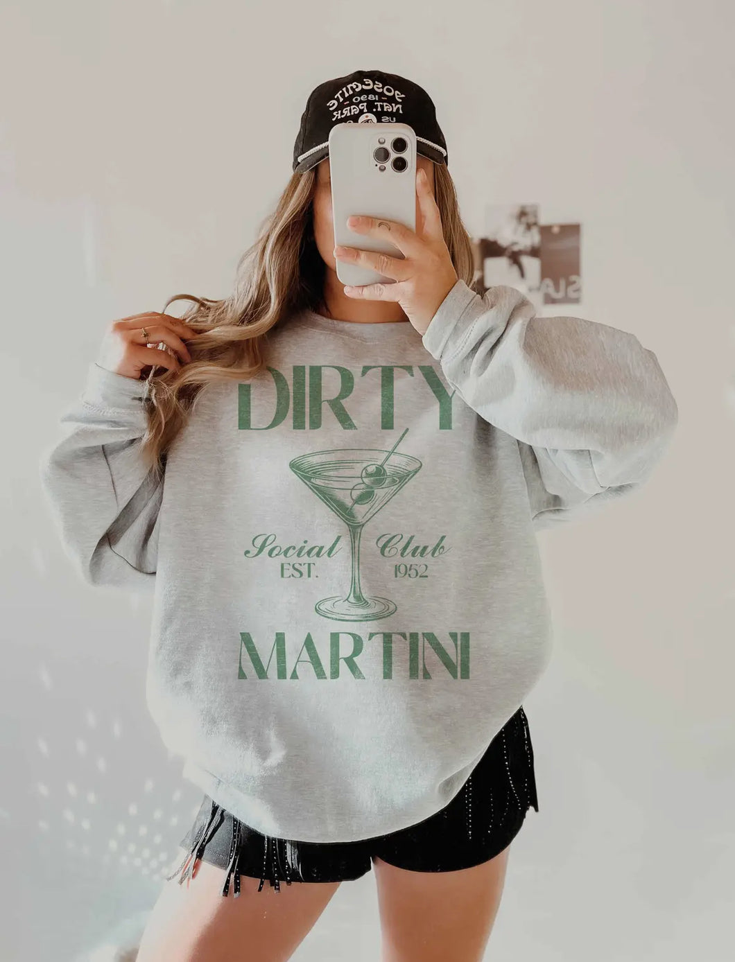 Dirty Martini Pullover Crewneck