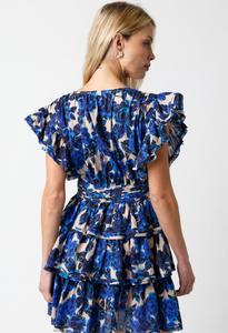 Juliet Ruffle Mini Dress
