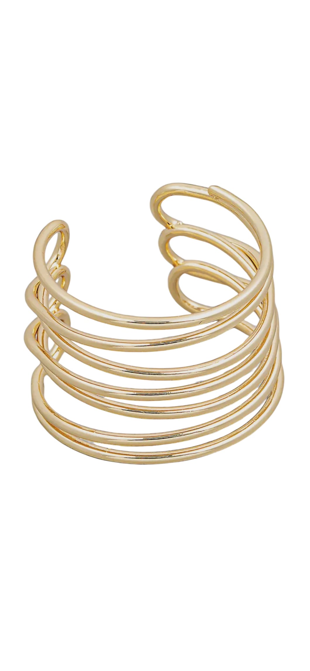 Tori Adjustable Layered  Ring Band
