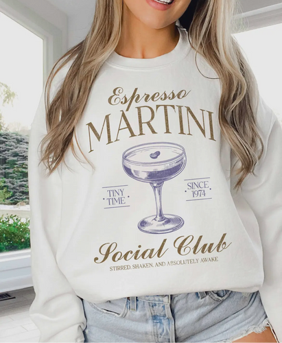 Espresso Martini Pullover Crewneck