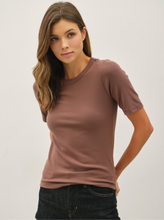 Load image into Gallery viewer, Elena Soft Crew Neck Basic Tee