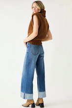 Load image into Gallery viewer, Parker Studded Wide Leg Jeans