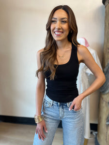 Sophie Fitted Ribbed Tank