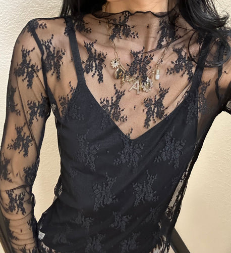 Francine Lace Top