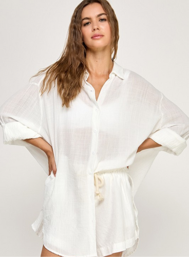 Jaylynn Button Down Top
