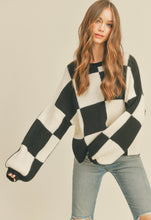 Load image into Gallery viewer, Andie Checkered Sweater