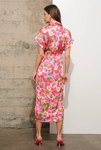 Kourtney Floral Midi Dress