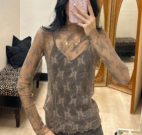 Francine Lace Top