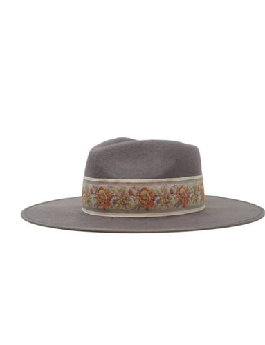 Kim Floral Band Rancher Hat